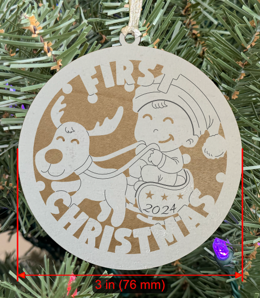 Milestones and Memories: "First Christmas"