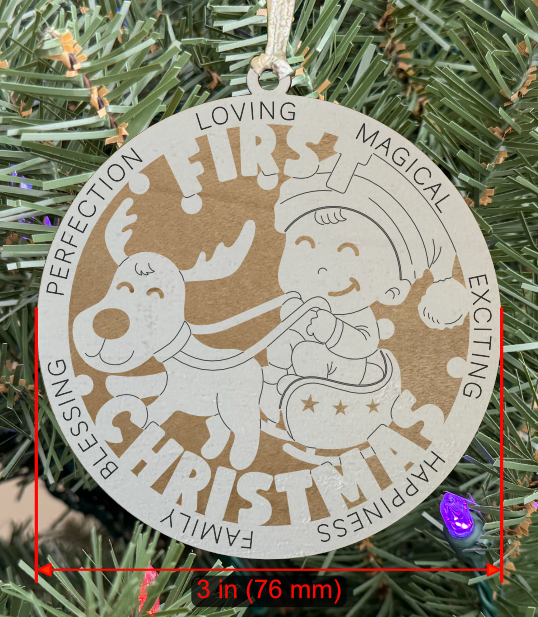 Milestones and Memories: "First Christmas"