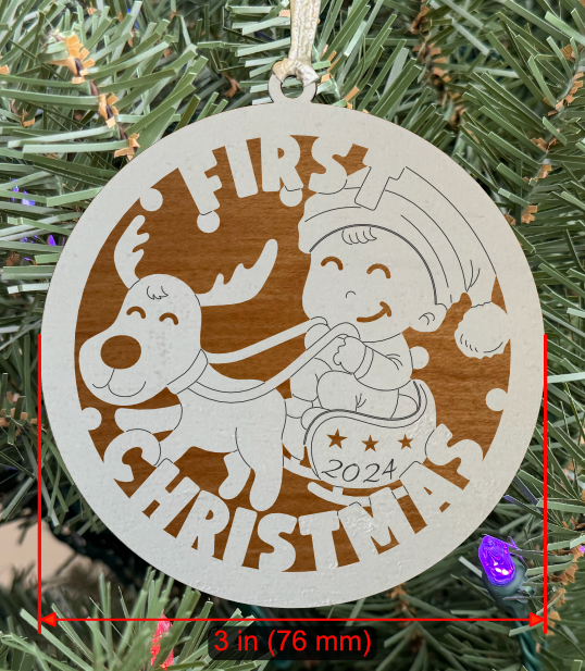 Milestones and Memories: "First Christmas"