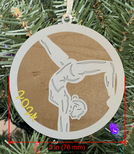 Gymnast Ornament (Female)