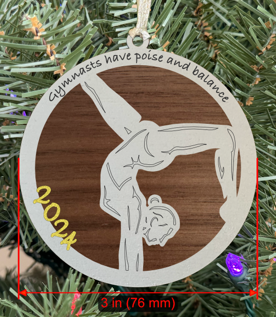 Gymnast Ornament (Female)