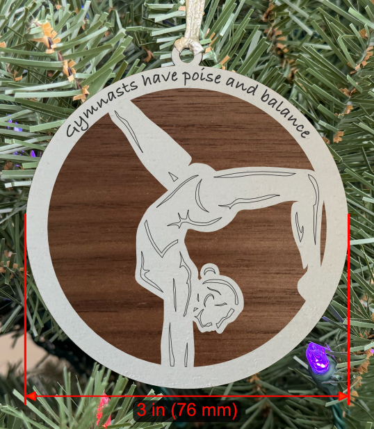 Gymnast Ornament (Female)