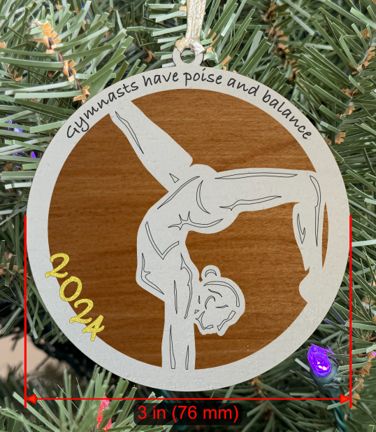 Gymnast Ornament (Female)