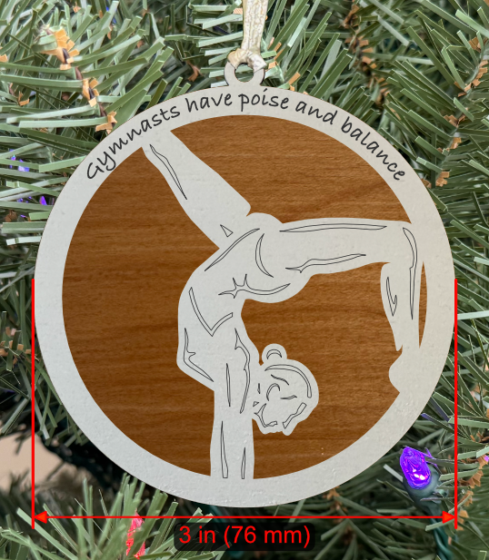 Gymnast Ornament (Female)