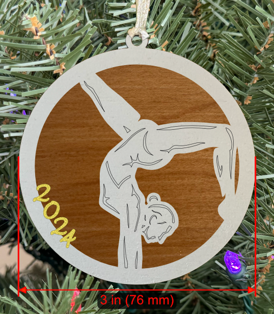 Gymnast Ornament (Female)