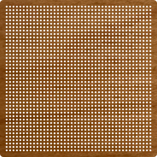 Cross-Stitch Wooden Rectangle Blank (#14 42x42 stitches) with Rounded Corners