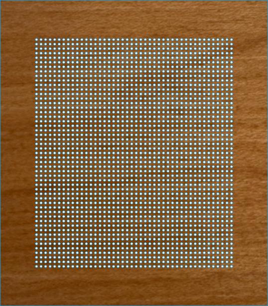 Cross-Stitch Wooden Rectangle Blank (#14 43x50 stitches)