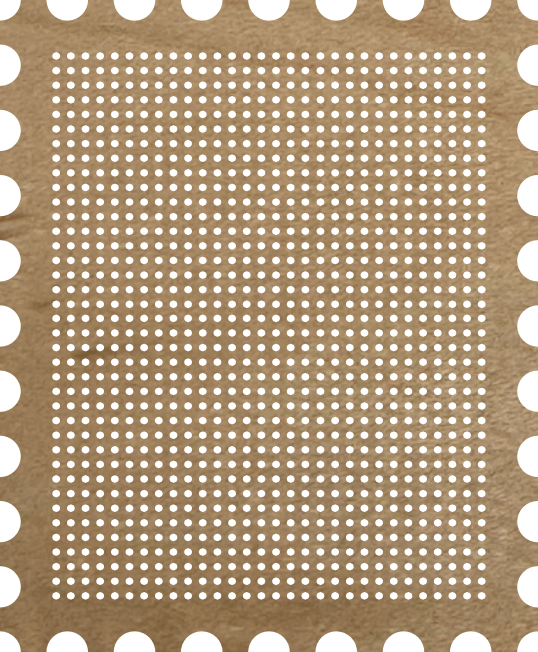 Cross-Stitch Wooden Stamp Blank (#18 29x37 stitches)